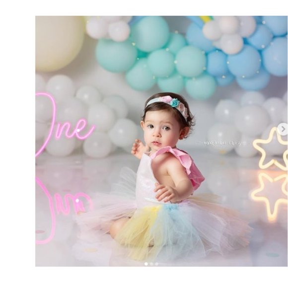 Elmo Romper Sunsuit Cookie Jumpsuit Abby Romper Sesame Street Dress Birthday - Picture 4 of 12